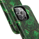 Luxury Series Emerald Gem iPhone Case with MagSafe  Shamo's