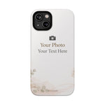 Personalizable Impact-Resistant Phone Case — Add Photo & Text - iPhone 14 / Glossy / Without gift packaging - Shamo's