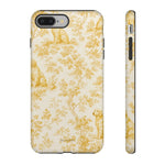 Golden Retriever Pattern Phone Case — Impact Resistant Tough Cases