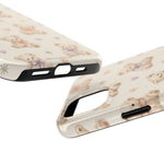 Cute Pastel Bear Impact Phone Case | Heart & Star Kawaii Pattern