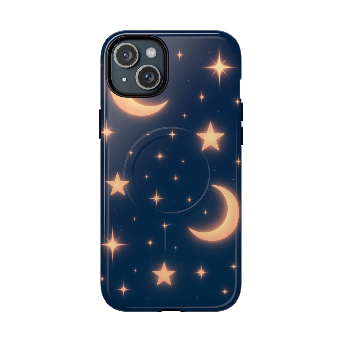 Moon Glow Magic Case for iPhone - Star and Moon Design | MagSafe