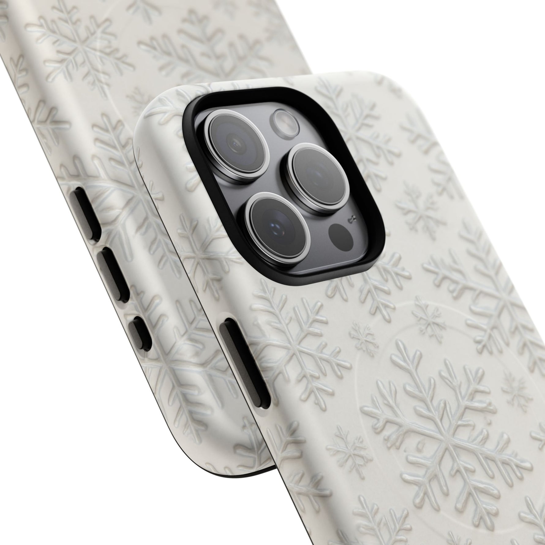 Snowflake Texture iPhone Case compatible with MagSafe - Shamo's