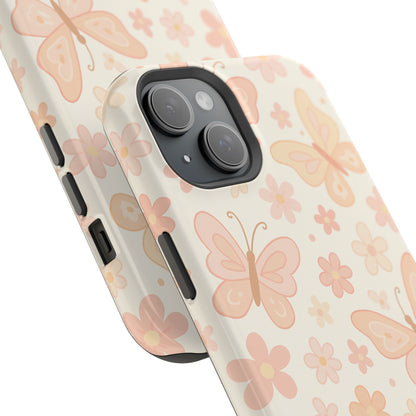 Garden Butterflies Design iPhone Case | MagSafe