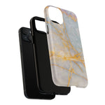 Marble Gold Vein iPhone Case (MagSafe Compatible)  Shamo's