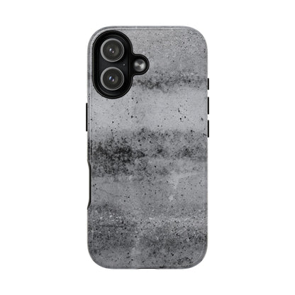 Magnetic iPhone Case - Concrete Pattern with Magsafe Compatibility  Shamo's iPhone 17 / Glossy