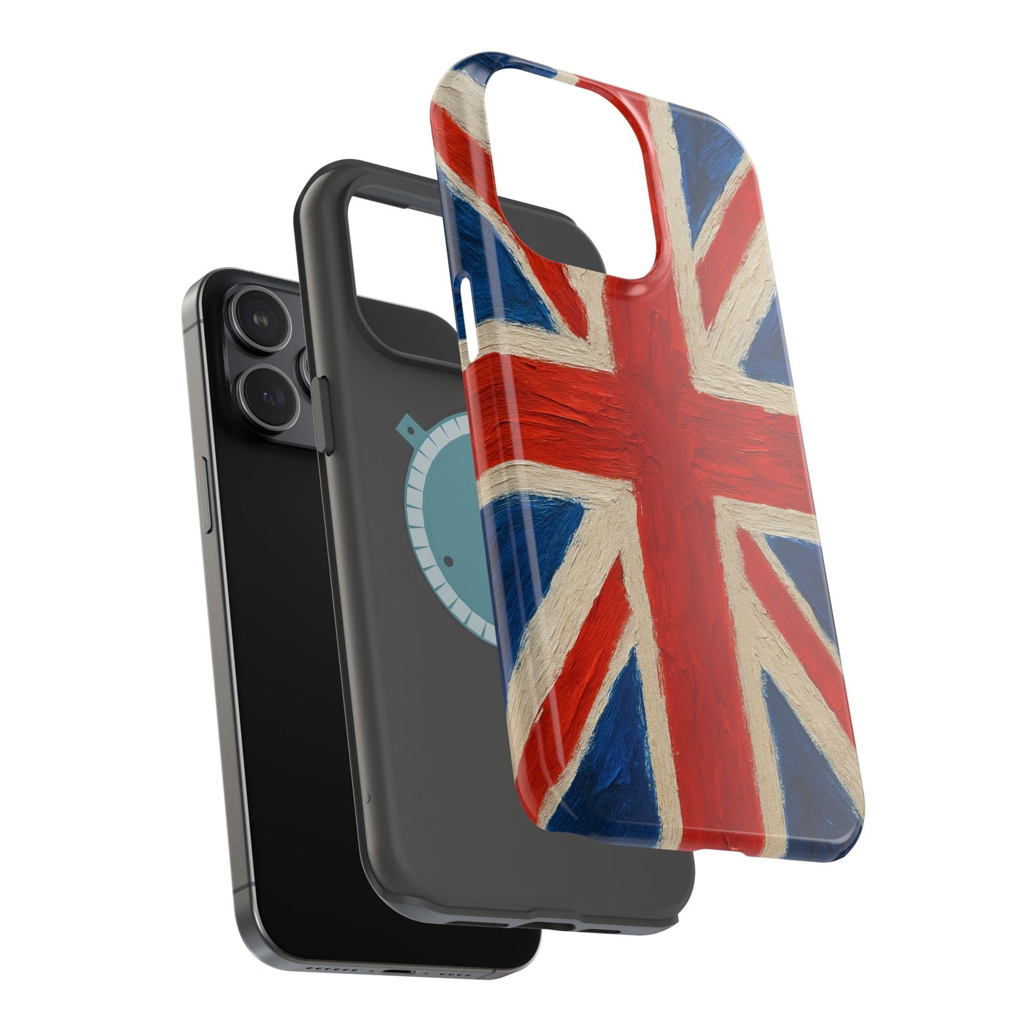 MagSafe Tough iPhone Case — UK Flag Magnetic Impact-Resistant Design  Shamo's