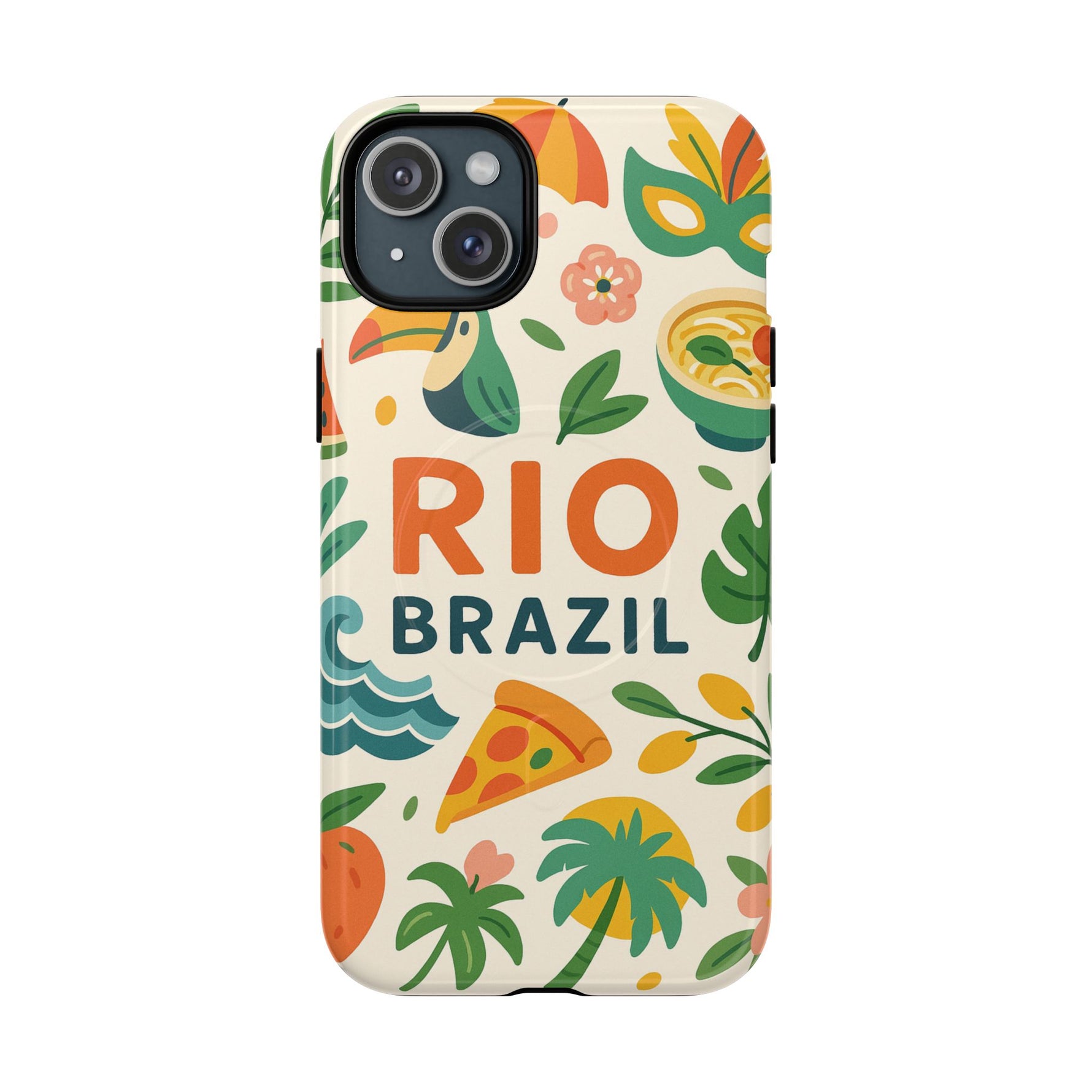 Rio Brazil Tropical MagSafe Case for iPhone - Shamo's