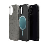 Cracked Concrete Texture iPhone Case with MagSafe compatibility  Shamo's