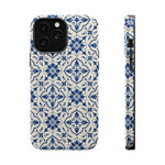Lisbon Tile – Blue Ornamental MagSafe Phone Case