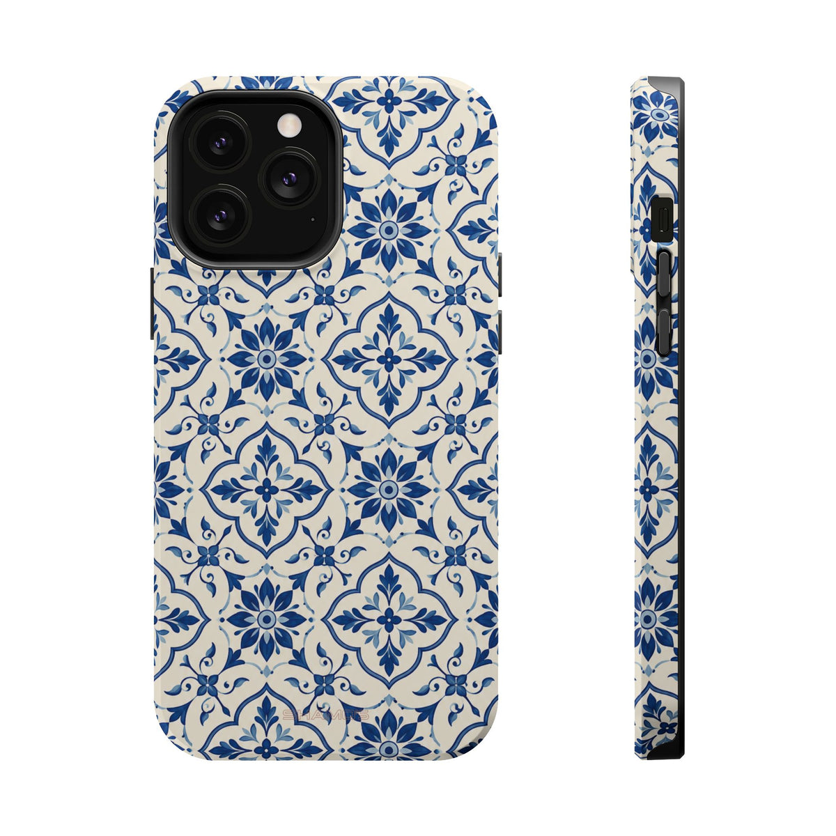 Lisbon Tile – Blue Ornamental MagSafe Phone Case