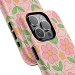 Floral Tough MagSafe Magnetic Phone Case - Stylish Protection for Your Device