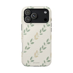 Eucalyptus Floral Laurel Magnetic Impact-Resistant Phone Case with MagSafe - iPhone 17 Pro Max / Glossy - Shamo's
