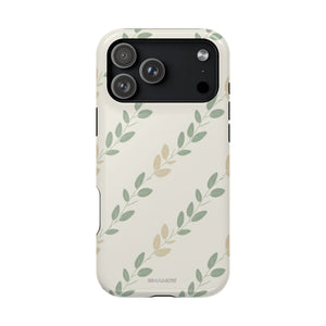 Eucalyptus Floral Laurel Magnetic Impact-Resistant Phone Case with MagSafe - iPhone 17 Pro Max / Glossy - Shamo's