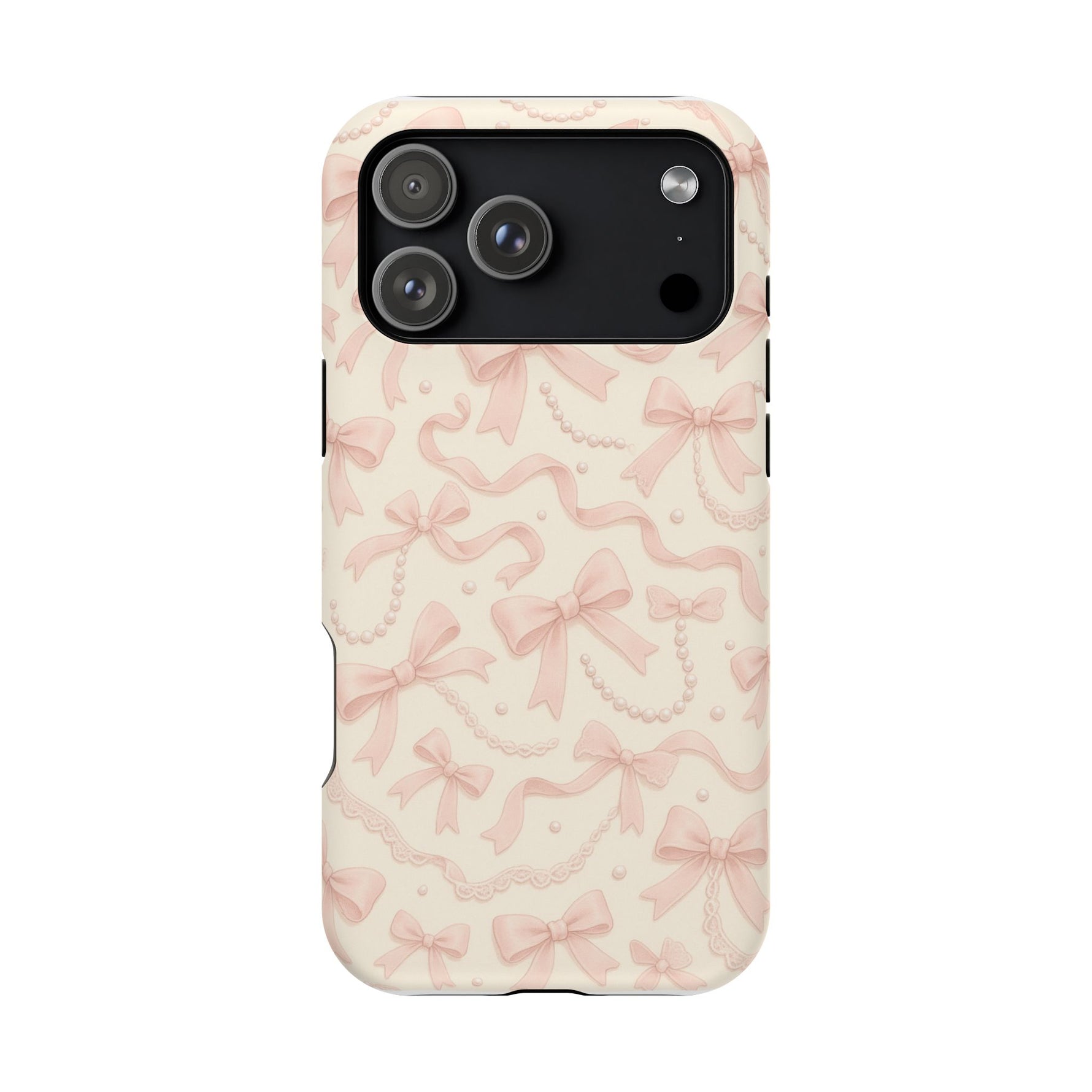 Coquette Bows Pattern iPhone Case | MagSafe - Shamo's