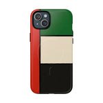 UAE Flag iPhone Case | MagSafe  Shamo's iPhone 15 Plus / Glossy