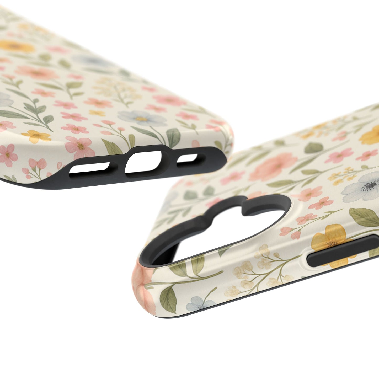 Floral Garden Impact iPhone Case with MagSafe compatibility  Shamo's