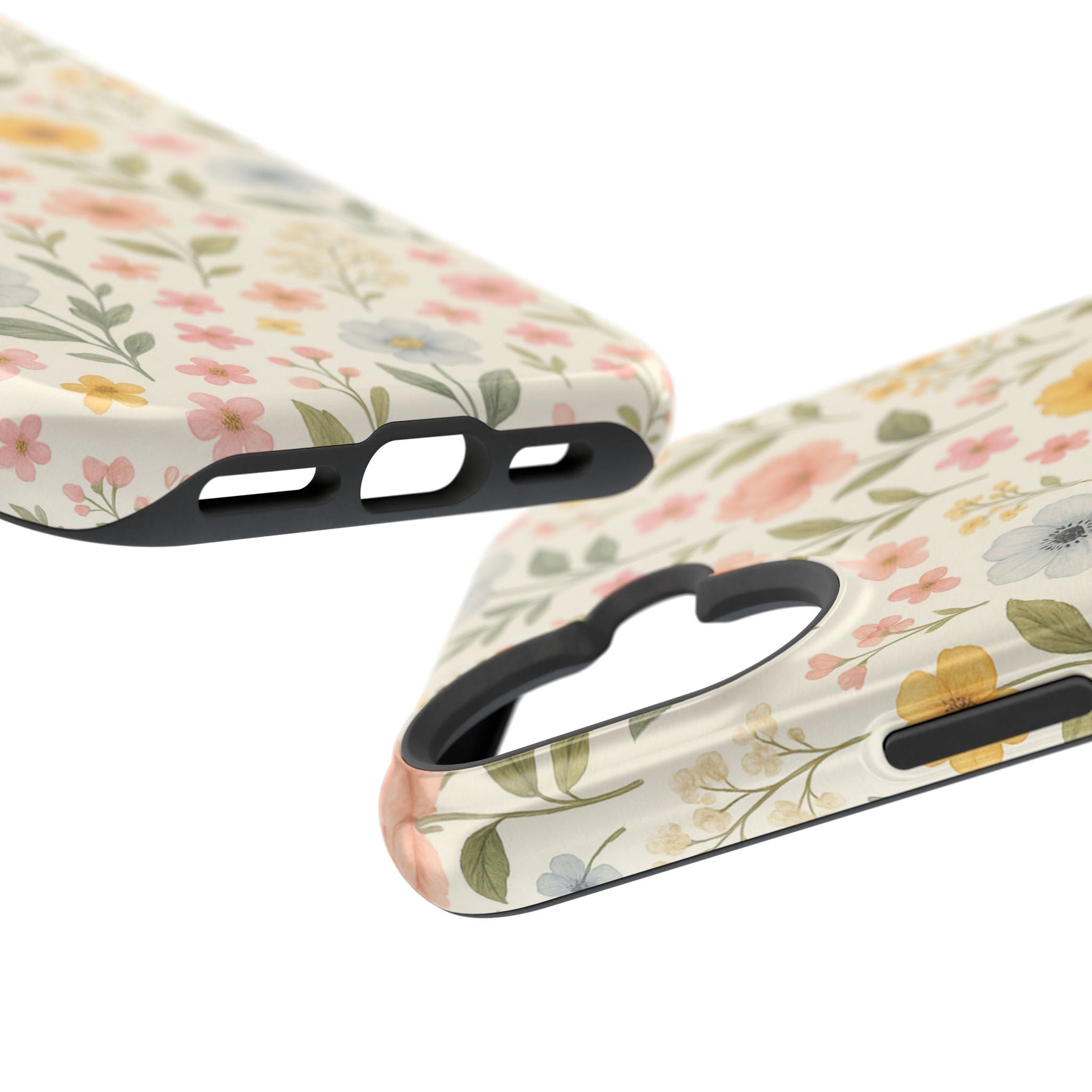 Floral Garden Impact iPhone Case with MagSafe compatibility  Shamo's
