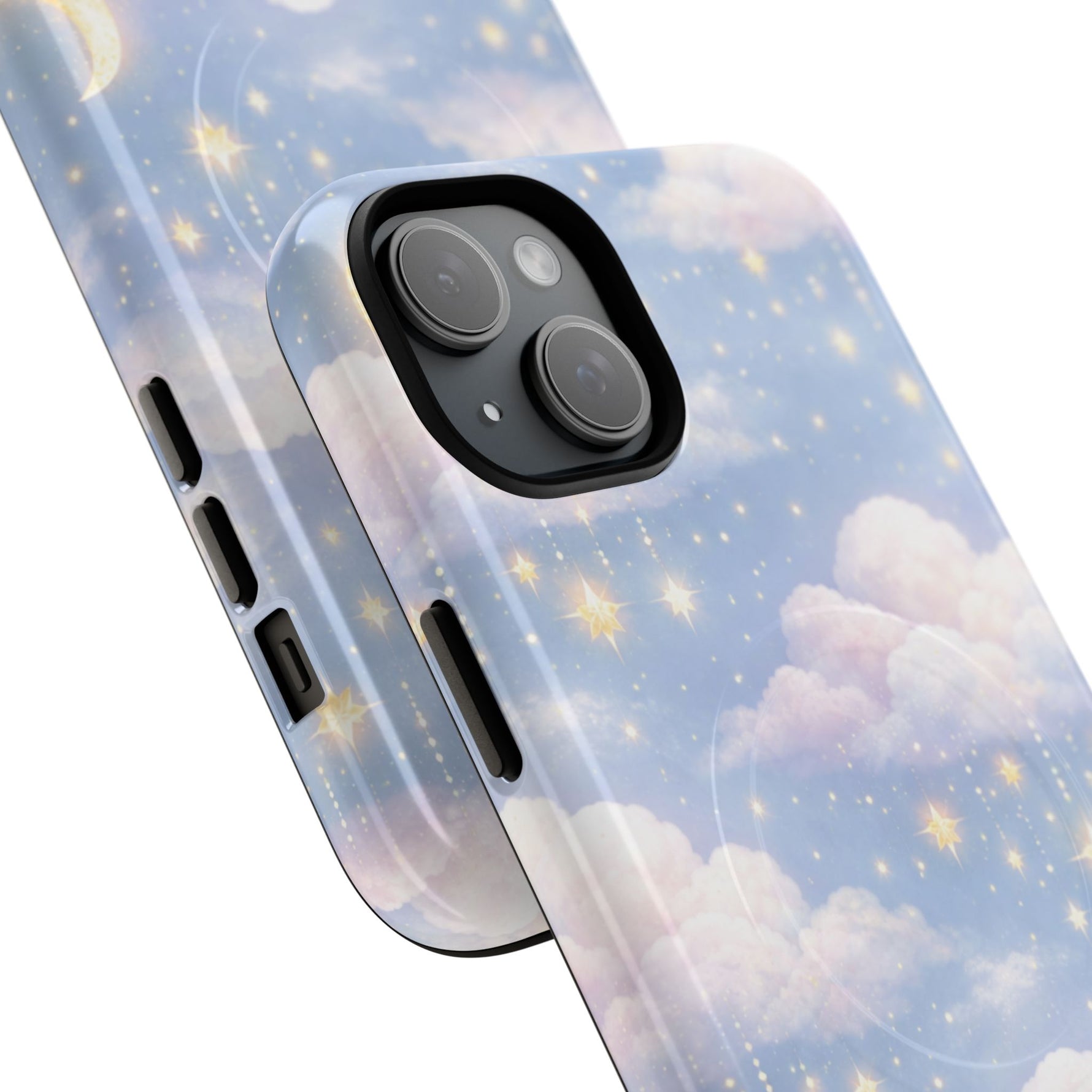 Starlit Clouds i Phone Case with MagSafe - iPhone 17 / Glossy - Shamo's