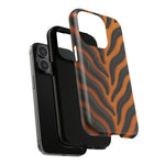 Fierce Tiger Striped iPhone Case - Works with MagSafe - Shamo's