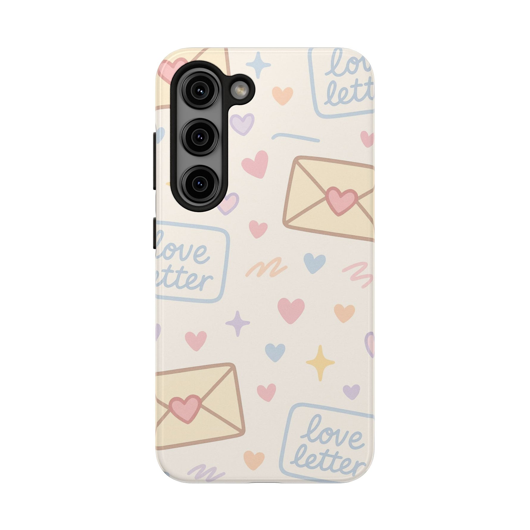 Pastel Love Letter Hearts Impact Phone Case  Shamo's Samsung Galaxy S23