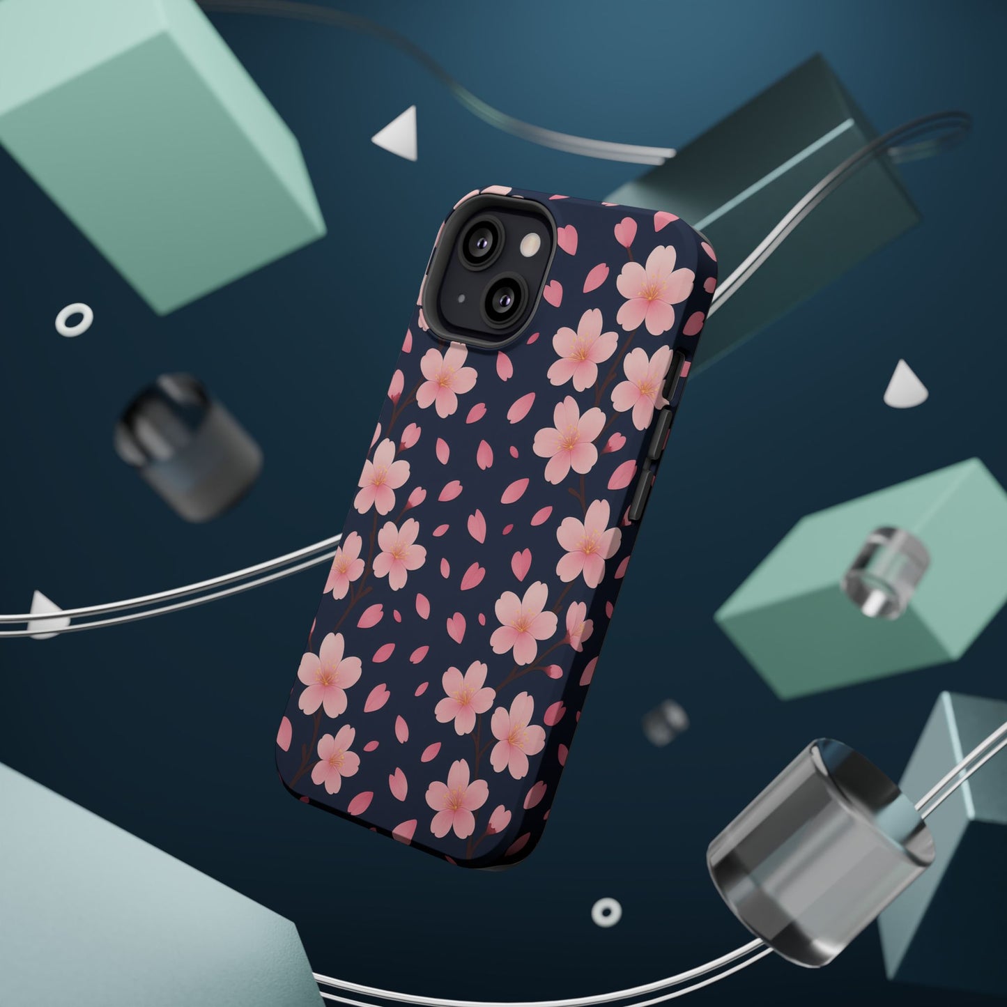 Cherry Blossom Wind iPhone Case | MagSafe - Shamo's