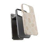 Neutral Pebble Pattern Tough iPhone Case  Shamo's