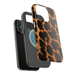 Leopard Print Impact-Resistant iPhone Case with MagSafe Compatibility  Shamo's