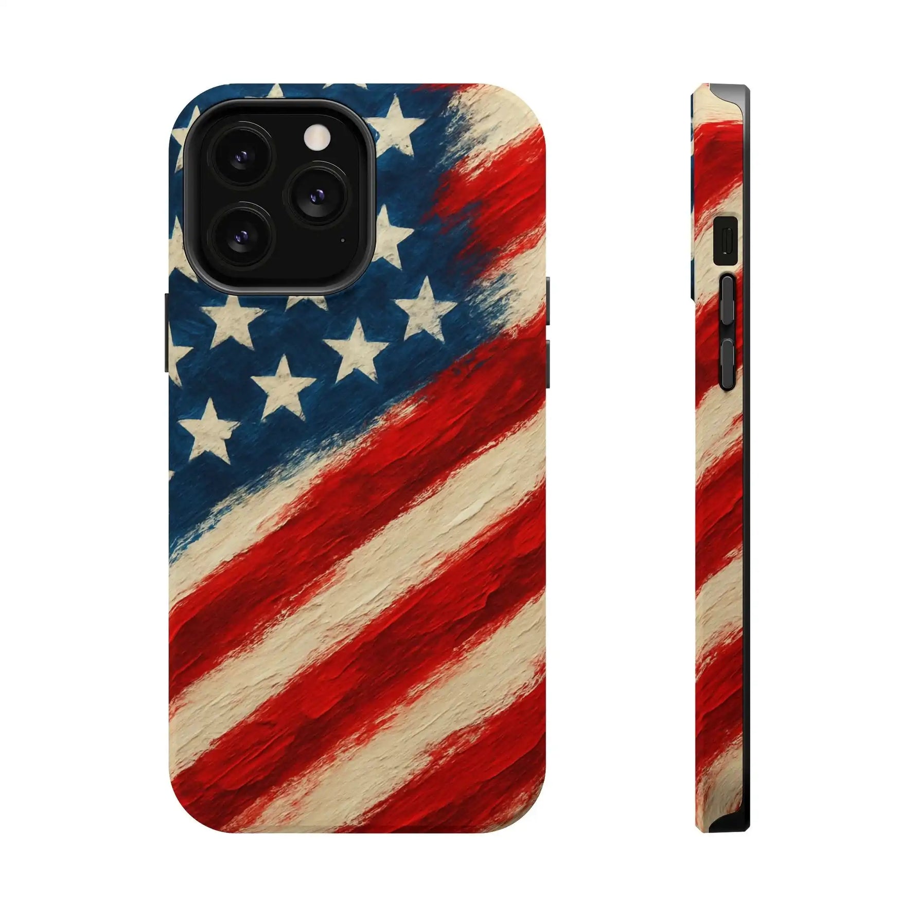 American Flag Tough Phone Case: Show Your Patriotism in Style  Shamo's iPhone 13 Pro Max / Matte
