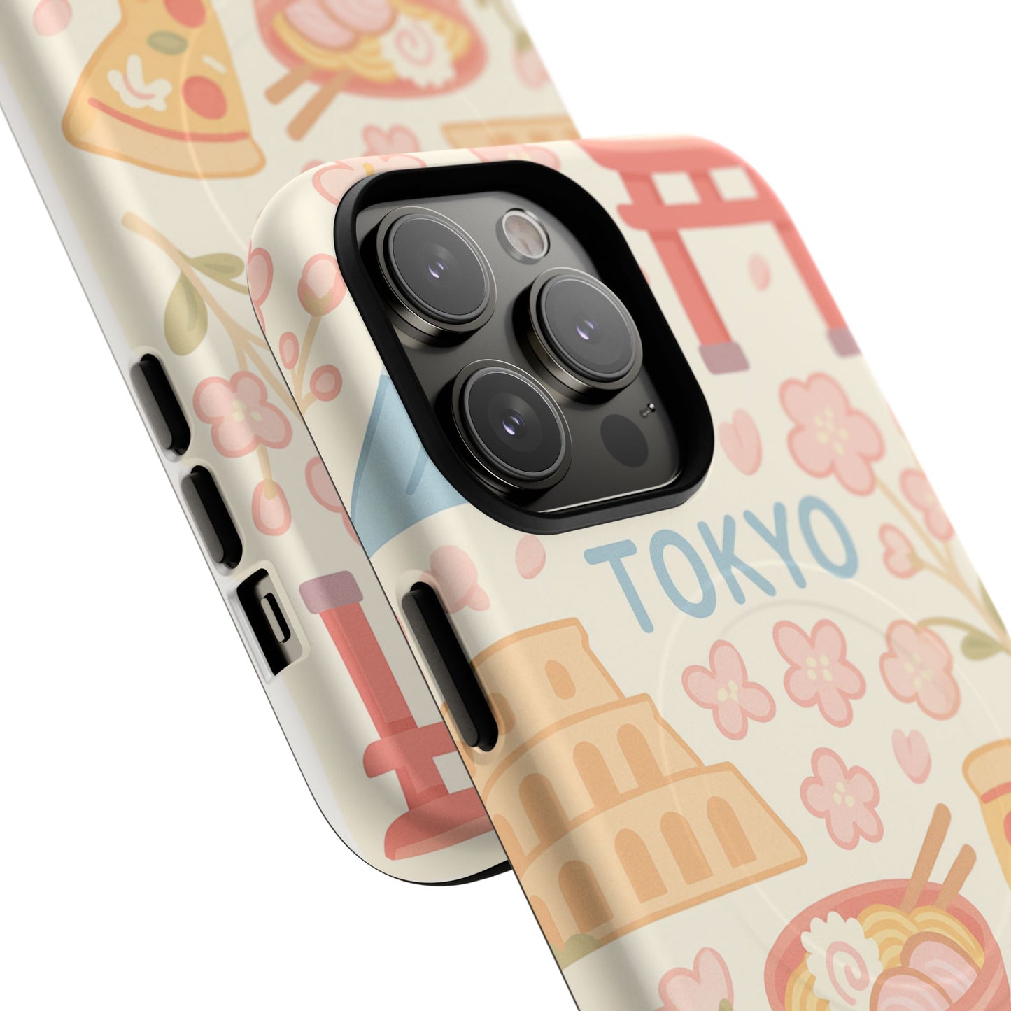 Tokyo Travel iPhone Case - Cute Japan Design | MagSafe