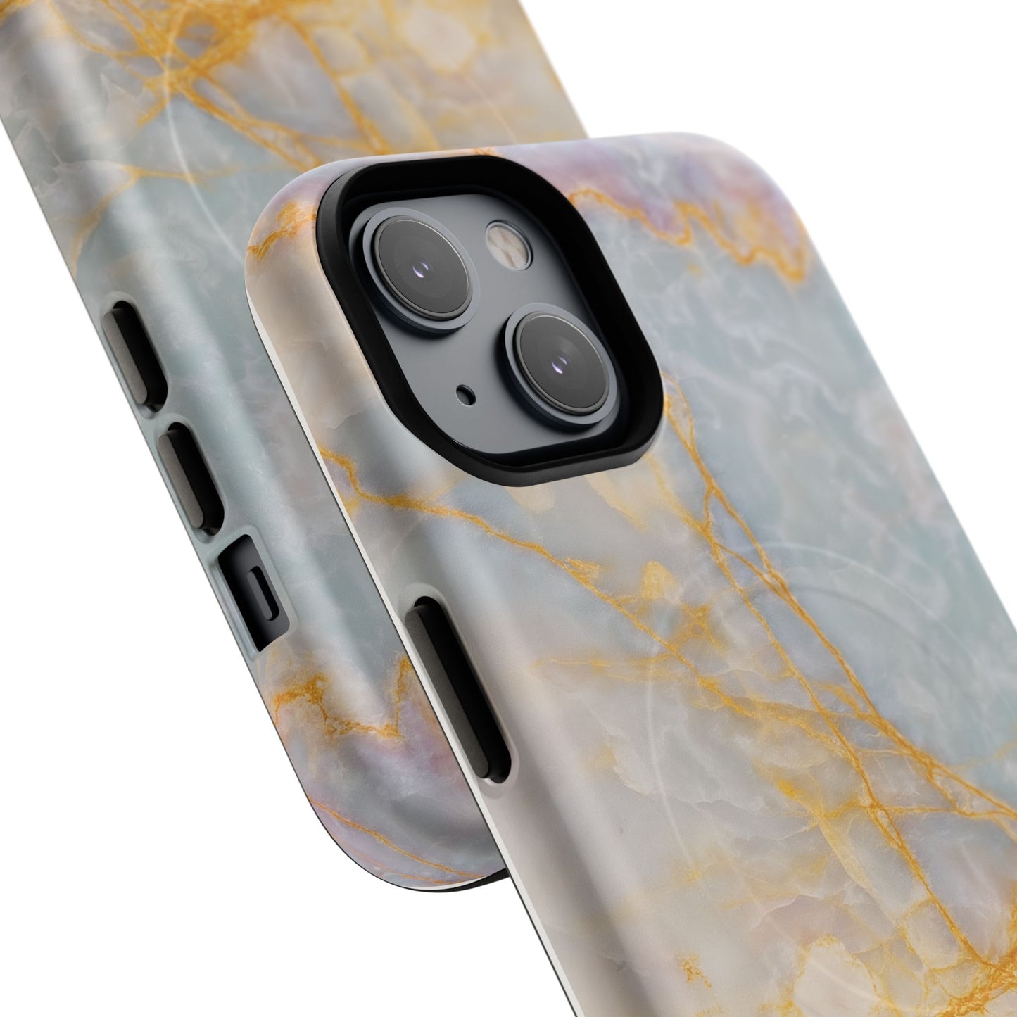 Marble Gold Vein iPhone Case (MagSafe Compatible)