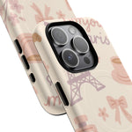 Chic Parisian iPhone Case - with Eiffel Tower Design | MagSafe - Shamo's