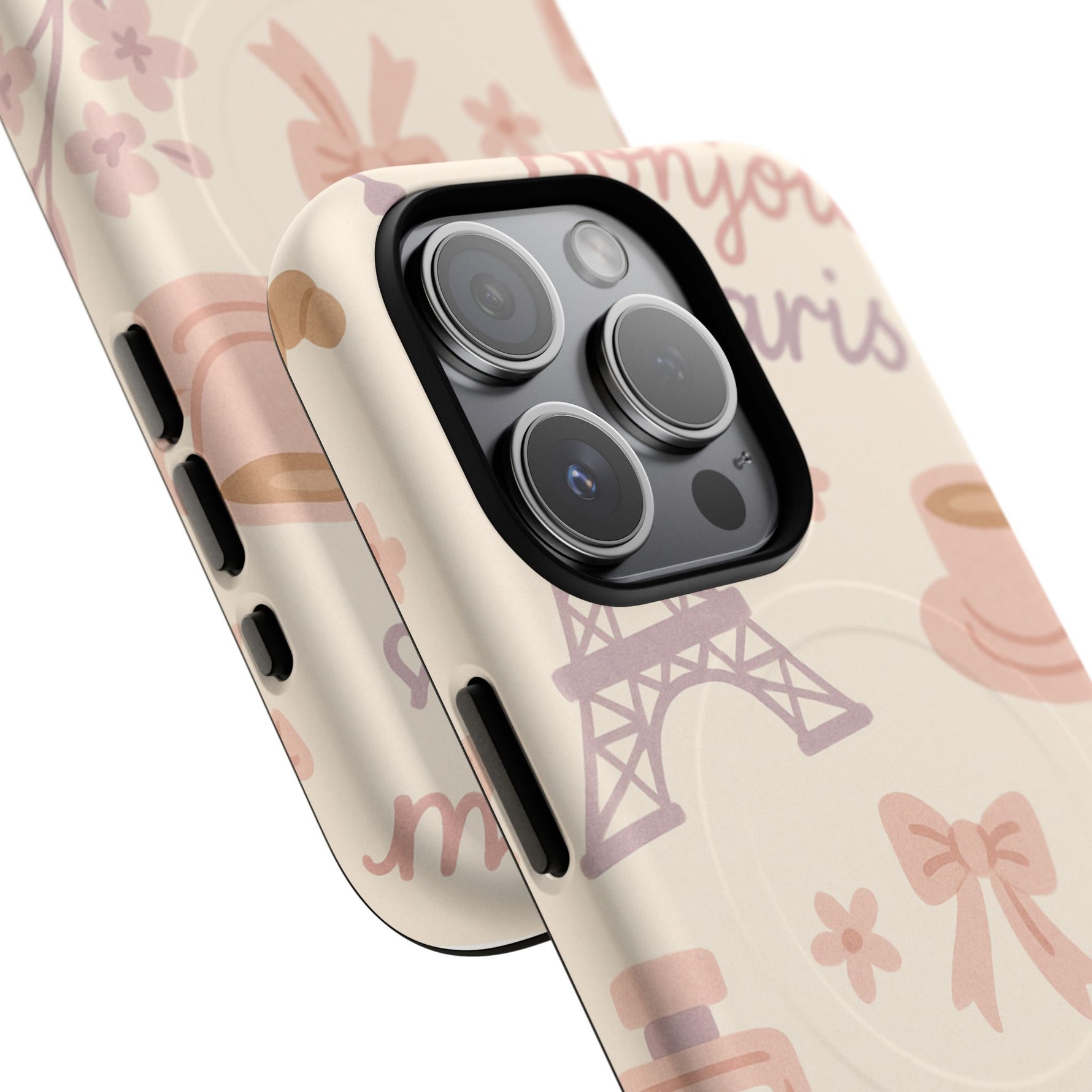 Chic Parisian iPhone Case - with Eiffel Tower Design | MagSafe - Shamo's