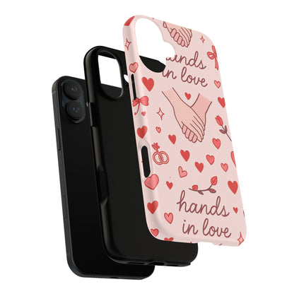 Hands in Love iPhone Case - Compatible with MagSafe  Shamo's