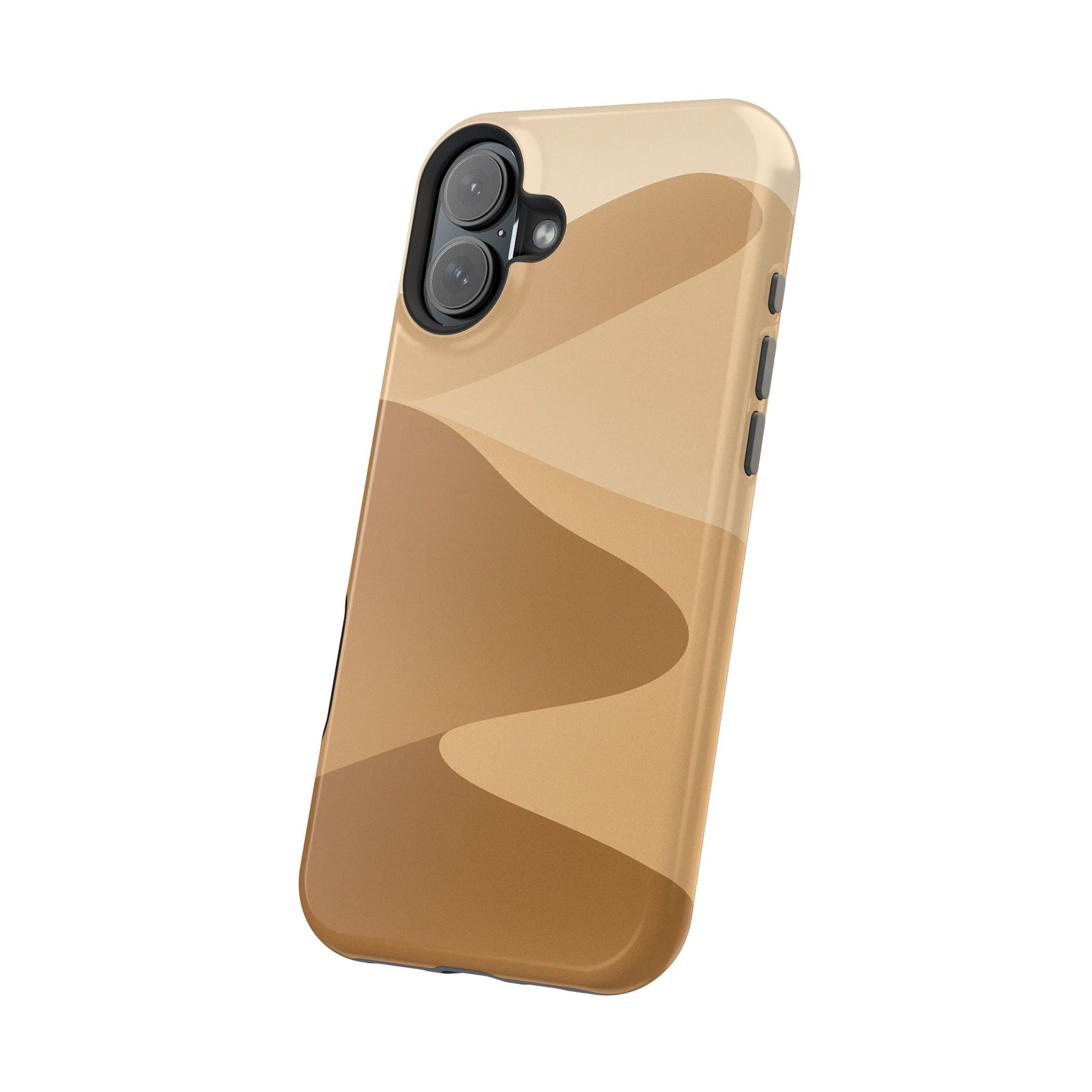 Neutral Desert Wave Design iPhone Case | MagSafe  Shamo's