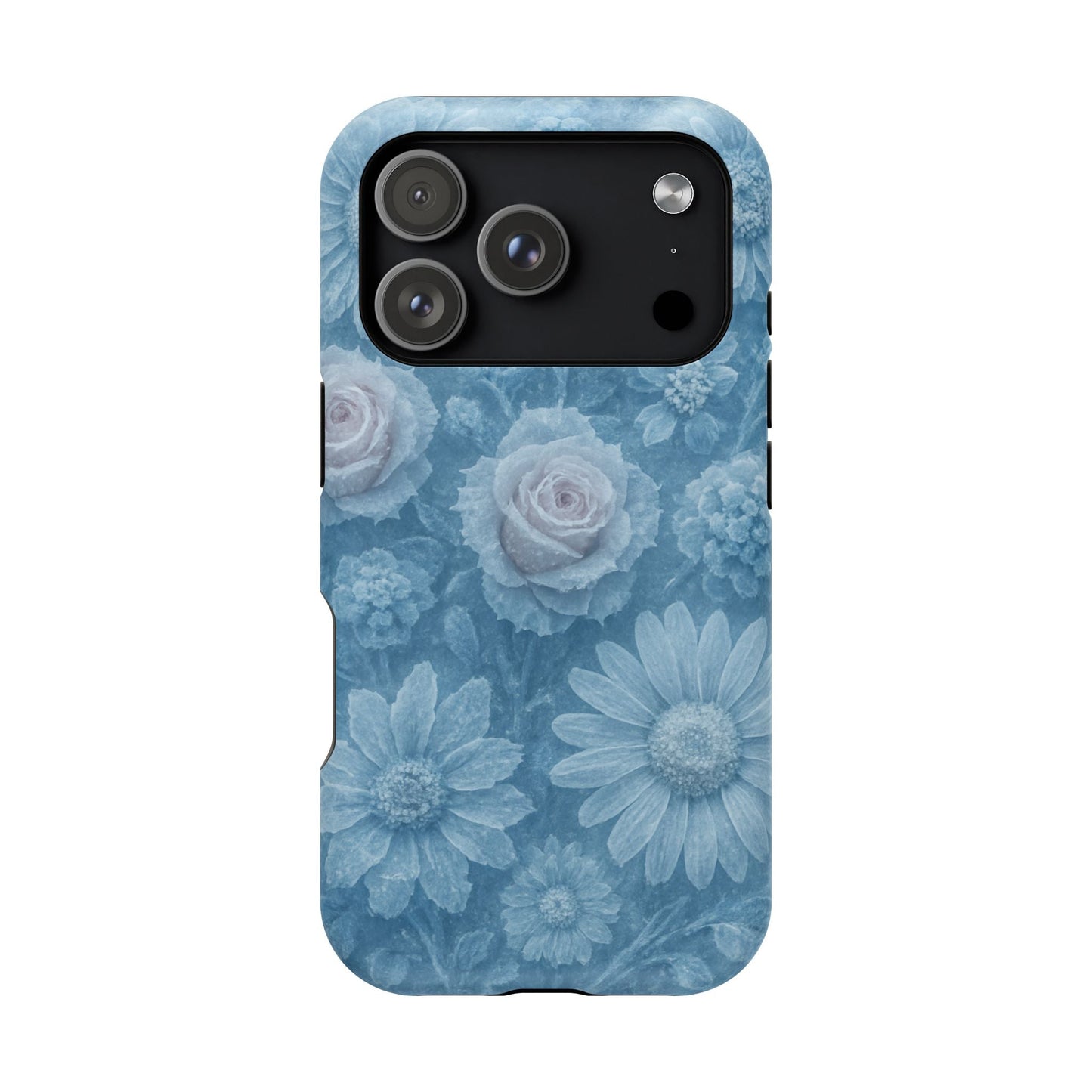Frozen Beauty Floral Rose iPhone Case | MagSafe compatible  Shamo's iPhone 17 Pro / Matte
