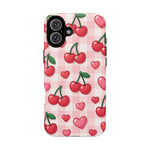 Y2K Cherries & Hearts iPhone Case | MagSafe - Shamo's