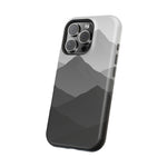 Monochrome Mountain Design iPhone Case | MagSafe  Shamo's