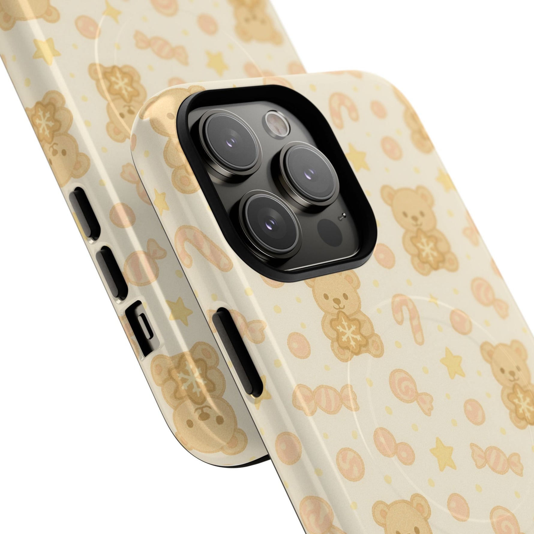 Cute Beige Teddy Bear iPhone Case with MagSafe  Shamo's