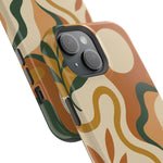 Abstract Earth-Tone Impact iPhone Case — MagSafe  Shamo's