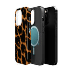 Leopard Print Impact-Resistant iPhone Case with MagSafe Compatibility  Shamo's