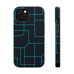 Neon Grid Magnetic Impact-Resistant iPhone Case | MagSafe compatible  Shamo's iPhone 14 / Matte