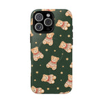 Funda para iPhone con diseño de osito de peluche y corazón (con MagSafe)