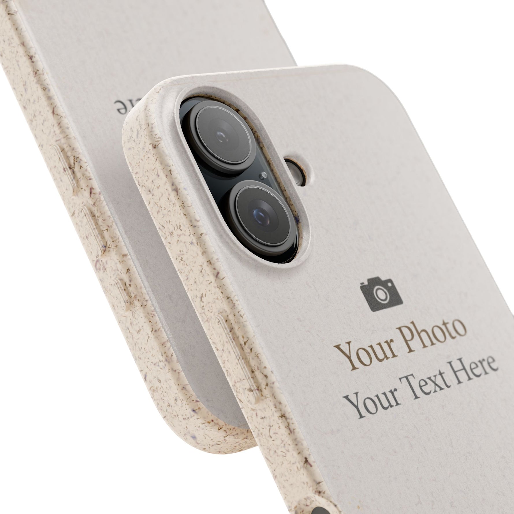 Personalizable Biodegradable Custom Phone Case | Add your own Photo and Text - iPhone 17 Pro Max - Shamo's