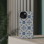 Lisbon Tile – Blue Ornamental MagSafe Phone Case