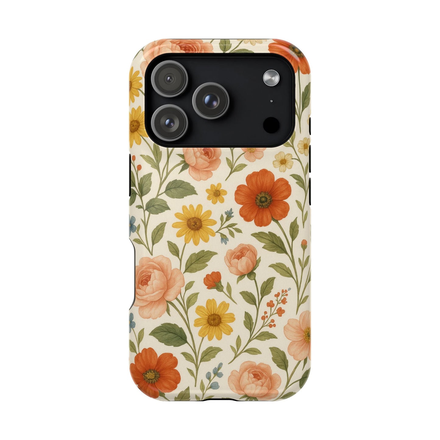 Floral Vintage Garden iPhone Case — with MagSafe  Shamo's iPhone 17 Pro / Glossy