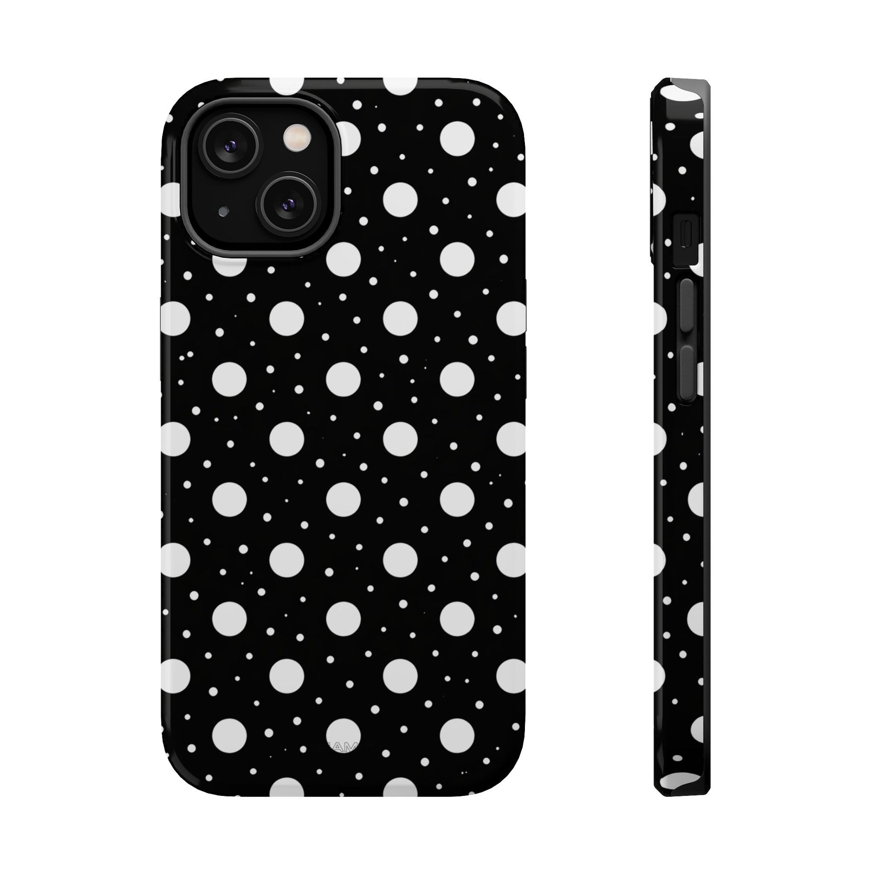 Polka Dot Impact-Resistant iPhone Case | MagSafe