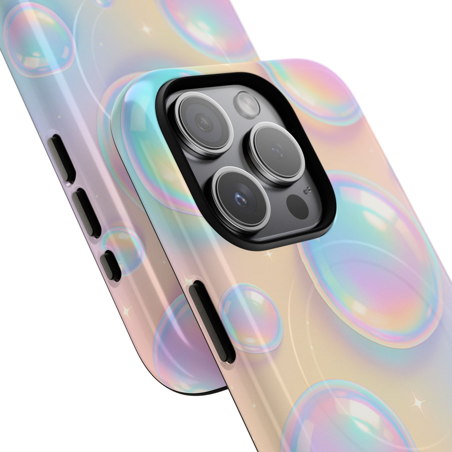 Holographic Bubble iPhone Case - with MagSafe