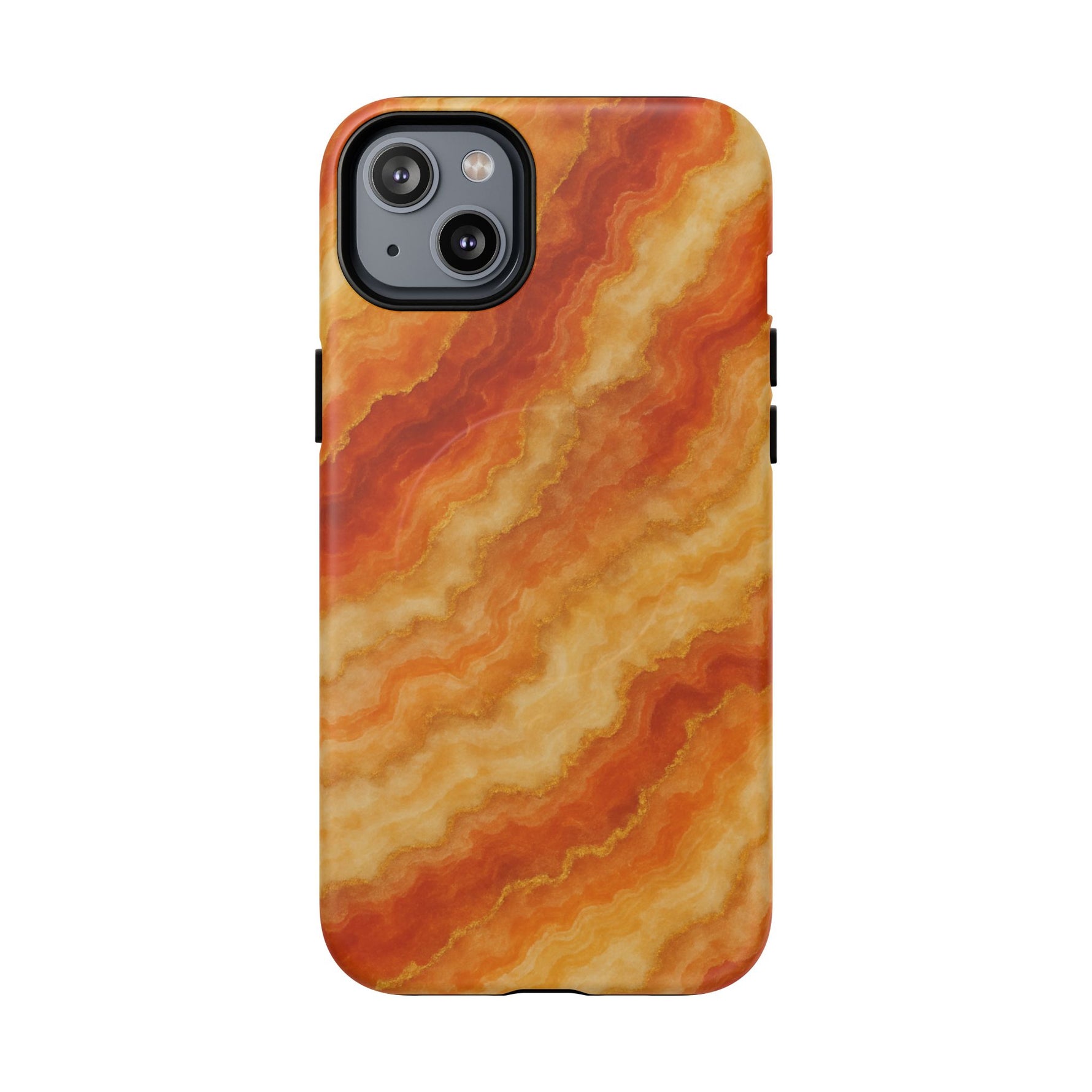 Amber Agate Marble iPhone Case with MagSafe - Shamo's