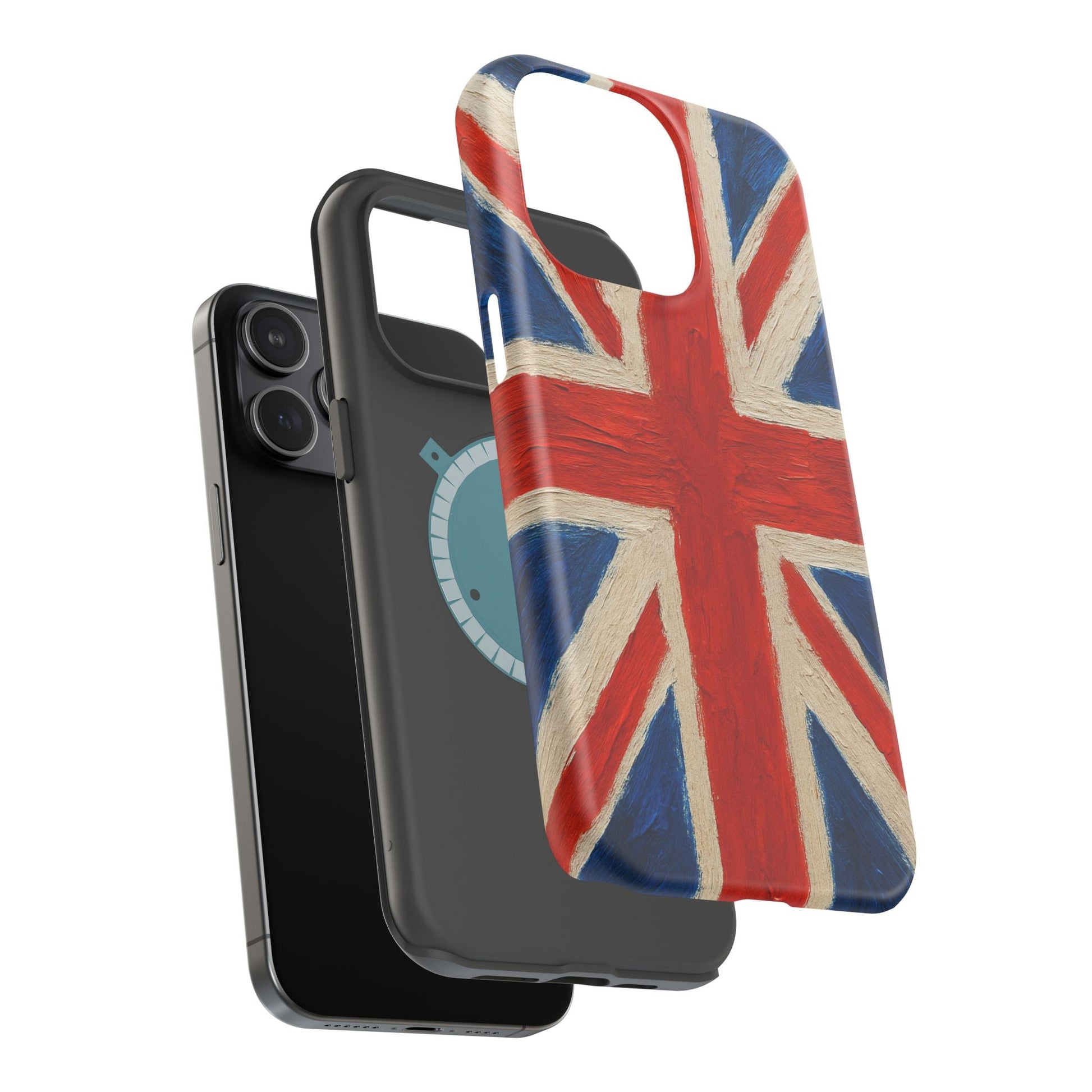 MagSafe Tough iPhone Case — UK Flag Magnetic Impact-Resistant Design  Shamo's