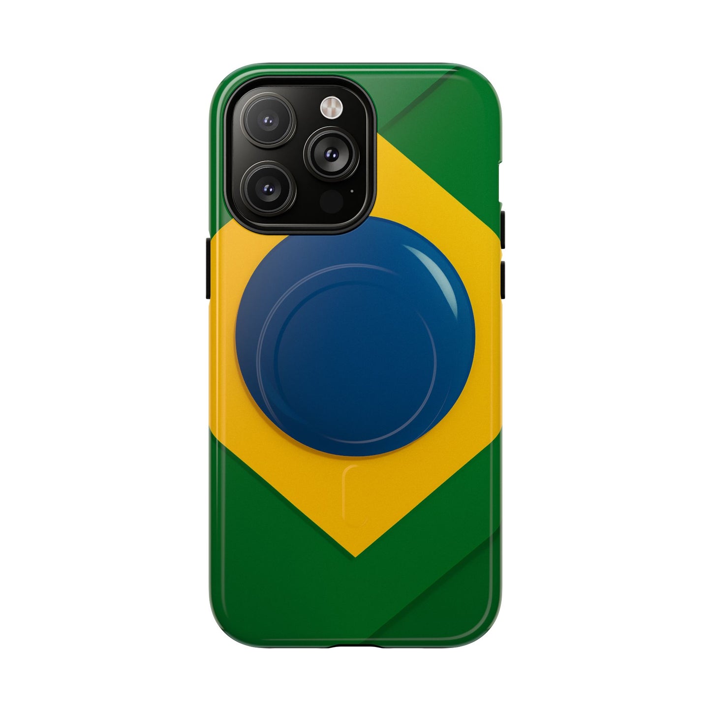 Brazil Flag iPhone Case | MagSafe